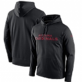 Men's Arizona Cardinals Nike Circuit Wordmark Essential Performance Pullover Hoodie Black,baseball caps,new era cap wholesale,wholesale hats